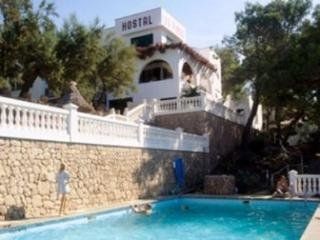 Hostal Los Pinos Cala de Sant Vicenc Exterior foto