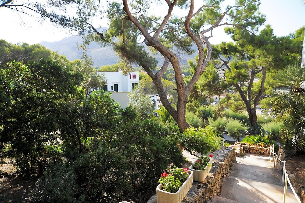 Hostal Los Pinos Cala de Sant Vicenc Exterior foto